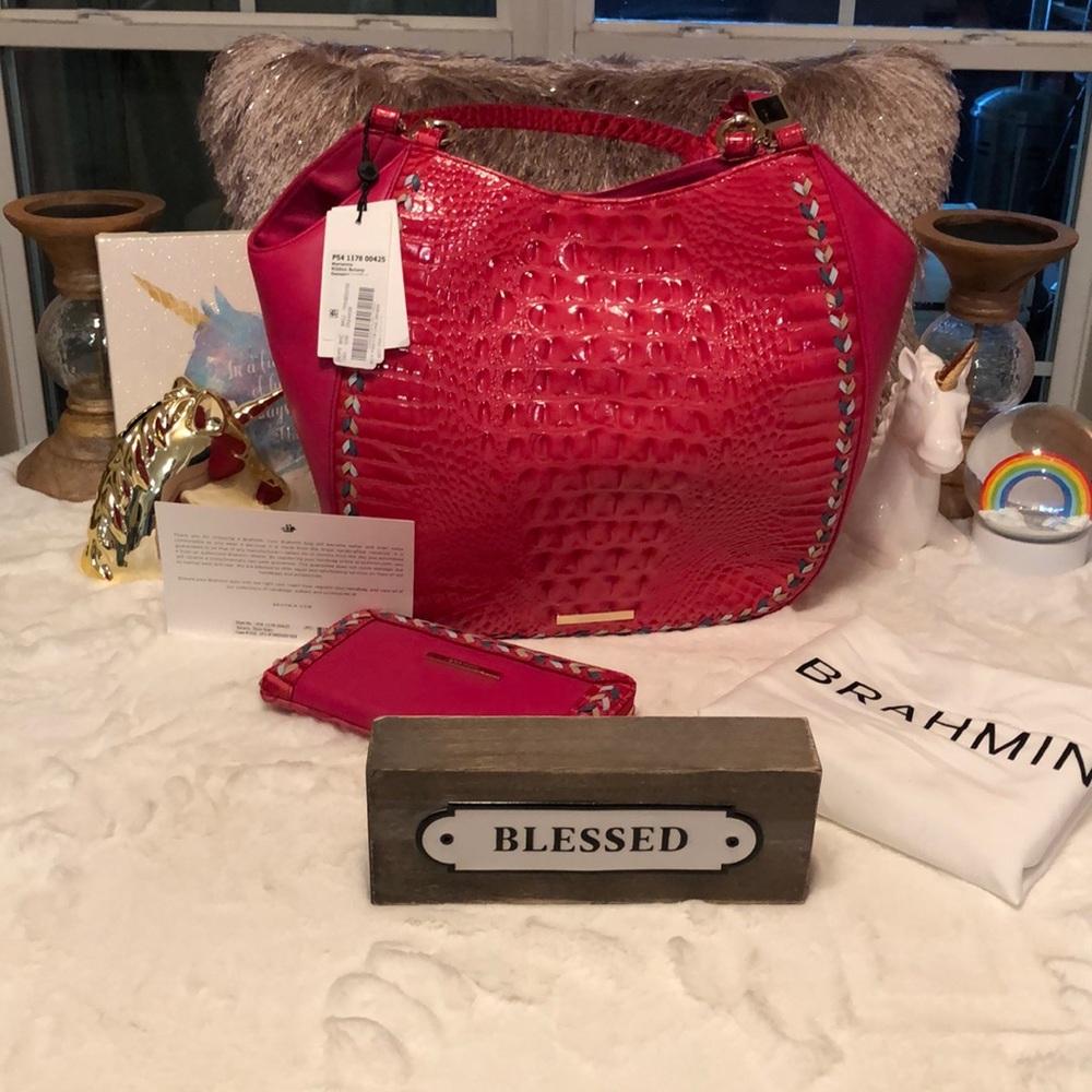 Brahmin Marianna Tote with matching wallet